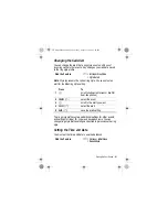 Preview for 61 page of Motorola E550 User Manual