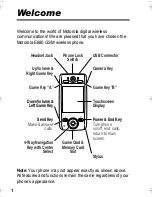 Motorola E680 - Smartphone - GSM Manual предпросмотр