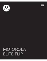 Preview for 1 page of Motorola ELITE FLIP Getting Started Manual