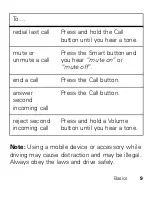 Preview for 10 page of Motorola ELITE FLIP Getting Started Manual