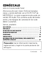 Preview for 41 page of Motorola ELITE FLIP Getting Started Manual