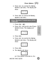 Предварительный просмотр 117 страницы Motorola ELITE Manual