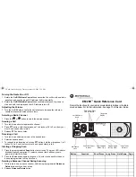 Предварительный просмотр 31 страницы Motorola EM200 User Manual