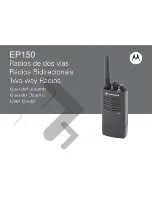 Motorola EP150 User Manual предпросмотр