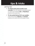 Preview for 22 page of Motorola EQ5 Quick Start Manual