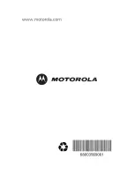 Preview for 80 page of Motorola EQ5 Quick Start Manual