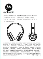 Motorola Escape 220 Quick Start Manual preview