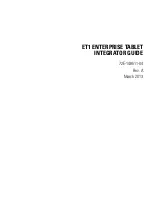 Preview for 3 page of Motorola ET1 Integrator Manual