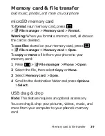 Preview for 41 page of Motorola EX109 User Manual