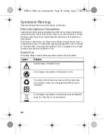 Предварительный просмотр 40 страницы Motorola EX212 User Manual