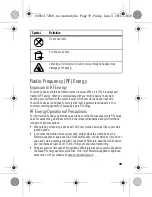 Предварительный просмотр 41 страницы Motorola EX212 User Manual