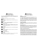 Предварительный просмотр 30 страницы Motorola EX431G Service Manual