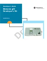 Motorola F3030A Developer'S Manual preview