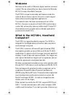 Preview for 11 page of Motorola F3129A User Manual