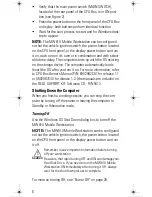 Preview for 22 page of Motorola F5208 User Manual