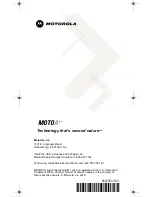 Preview for 56 page of Motorola F5208 User Manual