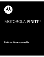 Preview for 101 page of Motorola FINITI Quick Start Manual