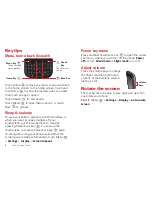 Предварительный просмотр 8 страницы Motorola Fire XT311 User Manual