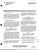 Предварительный просмотр 9 страницы Motorola Flexar Instruction Manual