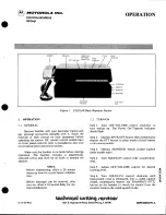 Предварительный просмотр 11 страницы Motorola Flexar Instruction Manual