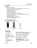 Preview for 4 page of Motorola FlexPass OFR100 Operating And Installation Manual