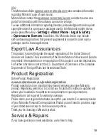 Preview for 21 page of Motorola FLIPSIDE WITH MOTOBLUR - LEGAL GUIDE Manual