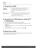 Preview for 10 page of Motorola Focus TAG User Manual