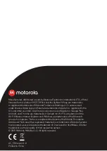 Preview for 36 page of Motorola FOCUS89 User Manual