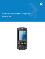 Motorola FR68 Series User Manual предпросмотр