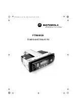 Motorola FTN6083A Quick Manual preview