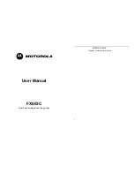 Motorola FX803C User Manual preview