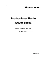 Preview for 1 page of Motorola GM140 Basic Service Manual