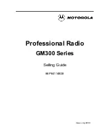 Motorola GM300 Series Selling Manual предпросмотр