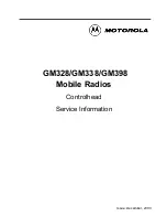 Предварительный просмотр 35 страницы Motorola GM338 Service Manual