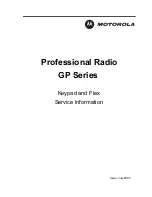 Предварительный просмотр 33 страницы Motorola GP series Detailed Service Manual