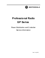 Предварительный просмотр 59 страницы Motorola GP series Detailed Service Manual