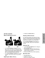 Предварительный просмотр 9 страницы Motorola GP140 Series User Manual