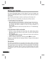 Preview for 13 page of Motorola H12 - MOTOPURE H12 - Headset User Manual
