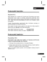 Preview for 190 page of Motorola H12 - MOTOPURE H12 - Headset User Manual