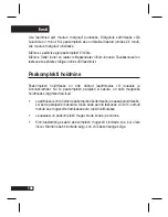 Preview for 191 page of Motorola H12 - MOTOPURE H12 - Headset User Manual