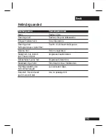 Preview for 196 page of Motorola H12 - MOTOPURE H12 - Headset User Manual