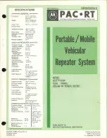 Preview for 1 page of Motorola h13tty3110a Supplement To Instruction Manual