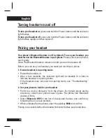 Preview for 7 page of Motorola H375 - Headset - Over-the-ear Manual