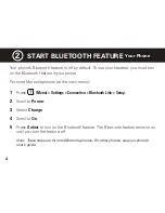 Preview for 5 page of Motorola H390 - Headset - In-ear ear-bud Quick Start Manual