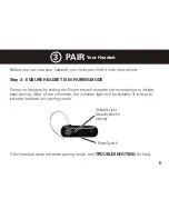 Preview for 6 page of Motorola H390 - Headset - In-ear ear-bud Quick Start Manual
