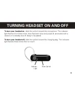 Preview for 10 page of Motorola H390 - Headset - In-ear ear-bud Quick Start Manual