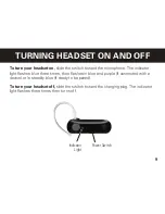 Предварительный просмотр 10 страницы Motorola H390 - Headset - In-ear ear-bud Quick Start Manual