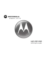Motorola H670 - Headset - Over-the-ear User Manual preview