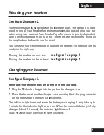 Preview for 8 page of Motorola H680 - Headset - Over-the-ear Manual