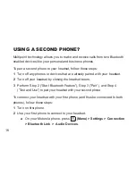 Предварительный просмотр 17 страницы Motorola H710 - Headset - Over-the-ear User Manual